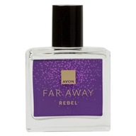 AVON WODA PERFUMOWANA FAR AWAY REBEL LIKIER KWIAT POMARAŃCZY CZEKOLADA 30ml