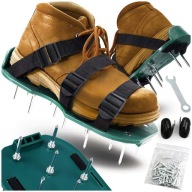 SOLIDNY AERATOR WERTYKULATOR DO TRAWY AREATOR KOLCE 45MM OCYNKOWANE NA BUTY