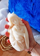 Świeczka sojowa Maryja z dzieciątkiem Jezusem świeczki na Dzień Mamy