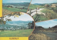 UJSOŁY K. ŻYWIEC - PANORAMA - CENTRUM - POTOK