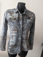 Bluzka damska S koszulowa moro Key Largo jeans 36