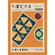 "Smaki Świata" – Dekoracyjny Plakat Kuchenny