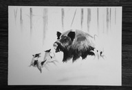 Echo polowania - Praca Ręcznie Tworzona (313) – dla 884 Skubalskich