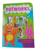 Rozwiązuj i koloruj Potworki