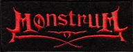 Naszywka haftowana MONSTRUM