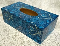 Chustecznik prostokątny - Orientalne kwiaty