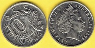 Australia 10 Cents 1999 r.