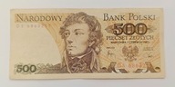 500 ZŁOTYCH 1982 seria DS 686...