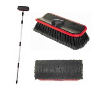 Szczotka Teleskopowa do Paneli Fotowoltaiki Dachów Aut TIR długa 490cm