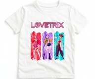 Koszulka dziecięca walentynki Lovetrix Huntrix Kpop 110-116 5-6 prezent