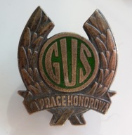 GŁÓWNY URZĄD STATYSTYCZNY GUS - ZA PRACE HONOROWĄ