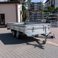 PRZYCZEPA Zasław 370TD 370x180 DMC 2700kg TANDEM 2 osie,Ciężarowa