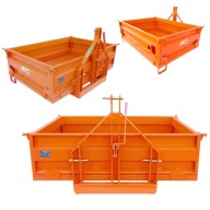 KOSZ SKRZYNIA TRANSPORTOWA Z RĘCZNY WYSYP DO MINI TRAKTORA TRP 140