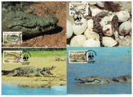 10-MC-GK79- Gambia,WWF,1984- Krokodyle