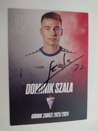Karta Klubowa 10x15 Górnik Zabrze sezon 2023/24 Dominik Szala