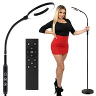 LAMPA PODŁOGOWA LED z PILOTEM Ściemnialna 1800-6000K 360° NOCNA PAMIĘĆ