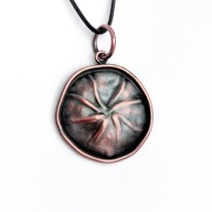 Etruskie słońce, potęga energii! Wisior z miedzi.