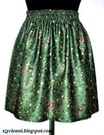 Spódnica bombka 36 38 40 uniwersalna kwiaty