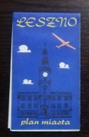 LESZNO - plan miasta 1985 r.