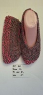 16 Kapcie balerinki handmade roz.40 NOWE ręcznie robione