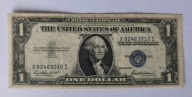 banknot 1 dolar 1935F Silver Certificate USA blok XI