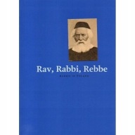 Rav Rabbi Rebbe RABINI W POLSCE Judaika