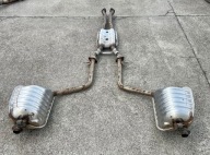 Hyundai Genesis G80 3.8 V6 2015 - 2018 wydech tłumik środkowy tylny tył