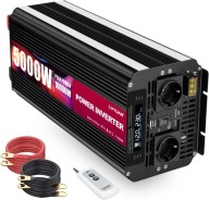 Yinleader Falownik 12 V 230 V 5000 W /10000 W USB LCD PILOT C113