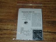 Kit AVT-1355 Konwerter VGA na TV - płytka drukowana kit PCB !