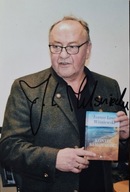 JANUSZ L. WIŚNIEWSKI - zdęcie z autografem