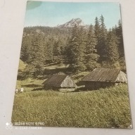 POCZTÓWKA GÓRY HALA STRĄŻYSKA TATRY ZACHDNIE