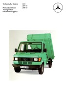PROSPEKT MERCEDES-BENZ TRANSPORTER DREISEITENKIPPER 310/307 D/309 D