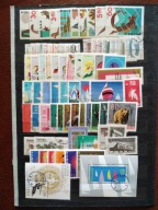 POLSKA Zestaw Znaczków Kasowanych z Klejem bez Podlepek z Rocznik 1965