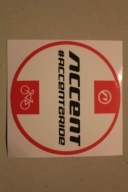 NAKLEJKA - ACCENT- AUTO ROWER MOTOR KASK