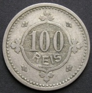 Portugalia 100 reis 1900