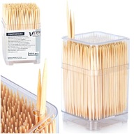 450x Wykałaczki BAMBUSOWE drewniane na przekąski przystawki pikery patyczki