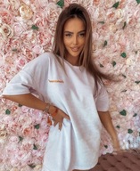 T-shirt Long Essence La Manuel Lila Uni