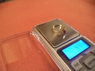 Nowy pierścionek złoty damski z aleksandrytem, próba 750, waga 4.40 g