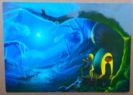 POCZTÓWKA - BAŚNIOWY OBRAZ - grafika artystyczna SanDra 2015 r.