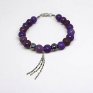 Fosfosyderyt...Bransoletka z wyjątkowego fosfosyderytu