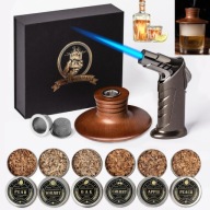 Staromodny zestaw do wędzenia whisky i koktajli – 3 smaki - DLA TATY, MEŻA