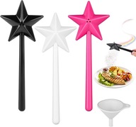 3 SZTUKI POJEMNIKI NA PRZYPRAWY SOLNICZKA PIEPRZNICZKA RÓŻDŻKA GWIAZDA