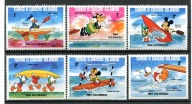 A54200)Disney: Turks + Caicos Is. 675 - 680 IA**