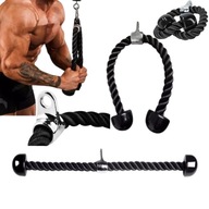 WYCIĄGI LINA NA TRICEPS NYLOWA 70 cm DO WYCIĄGU max. 210 kg ACTIV/SPACE