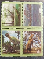 Brazylia - Mi 4178/81 - Zwierzęta prehistoryczne