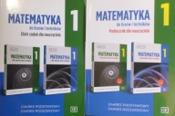 MATEMATYKA 1 podręcznik i zbiór zadań dla nauczyciela Pazdro komplet
