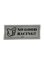 Replika Naklejki JDM "No Good Racing!" Biała