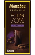 PREMIUM MARABOU FIN -70% -LAKRIST 100g - czekolada lukrecja solona SZWEDZKA