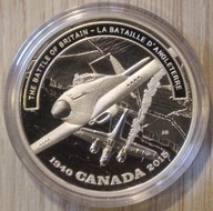 BITWA O ANGLIĘ 20 $ DOLARÓW 2015 KANADA 1 OZ - 1 UNCJA 999, CERT + ETUI