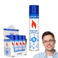 GAZ DO ZAPALNICZEK ZAPALAREK PREMIUM 300 ML GAZ DO PALNIKÓW Z ADAPTERAMI